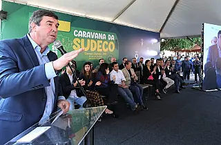 Na Caravana da Sudeco, governador destaca crescimento e bom ambiente de negócios