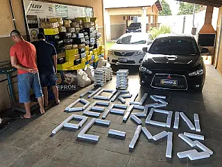 Polícia Civil apreende droga e veículos em Ponta Porã