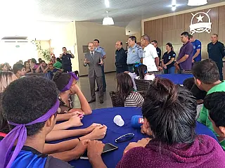 Bandinha da PM celebra sucesso do projeto em 2017