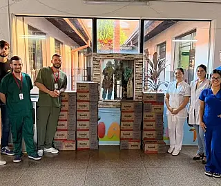Hospital de Pedro Juan recebe doações da UCP