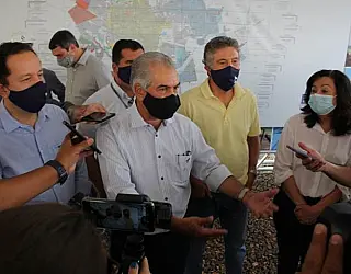 Governo entrega obras de saneamento e lança duplicação de rodovia em Dourados