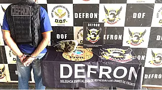 Policiais civis prendem suspeito de tráfico que vendia drogas na empresa do próprio pai