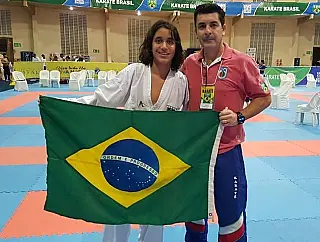 Enzo Gabriel já garante vaga na Seleção Brasileira de caratê