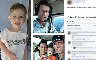 Avião que desapareceu com piloto, mulher e filho em MT é encontrado pela FAB