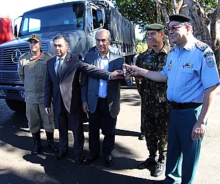 Exército recupera caminhões e doa para organismos de segurança em MS