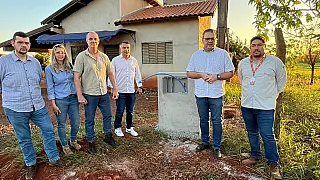 Prefeitura de Dourados leva água na Sitioca Campo Belo
