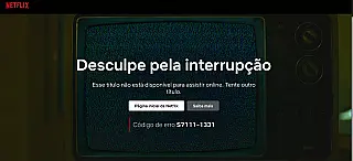 NETFLIX enfrenta instabilidade e encontra-se fora do ar
