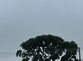 Chuva moderada faz temperatura cair