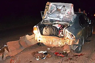 Acidente de trânsito mata idosa de 82 anos e quatro pessoas ficam feridas