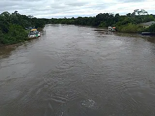 Sobe mais 6 centímetros nível do Rio Miranda e situação de emergência continua