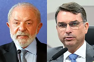 Flávio chega mais perto de Lula
