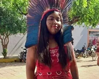 Menina indígena morre ao cair de caminhonete
