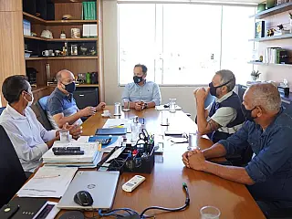 Parceria por água nas aldeias