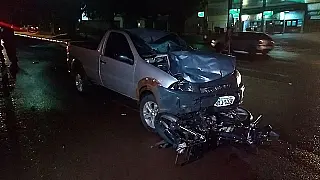 Motociclista morre após ser atropelado em avenida de Dourados
