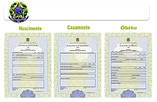 Passam a valer nesta terça-feira as mudanças nas certidões de casamento, nascimento e óbito