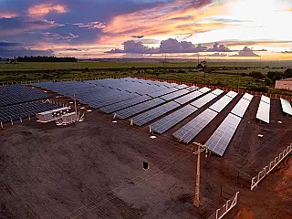 Sicredi inaugura usina