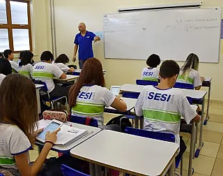 Escolas do Sesi abrem mais de 4700 vagas no Estado