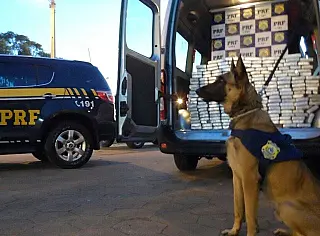 Peruano e boliviana são presos com 224 quilos de cocaína