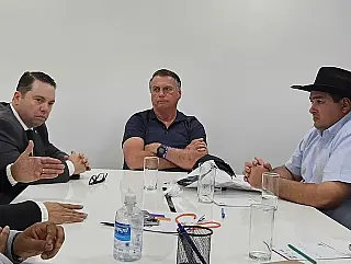 Rodolfo leva candidato de Ponta Porã a Bolsonaro