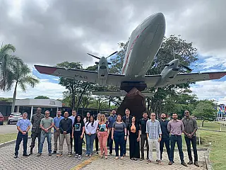 Diretor do Aeroporto Municipal participa de curso no Departamento de Controle do Espaço Aéreo