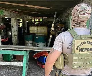 PF prende três por armazenamento ilegal de combustível