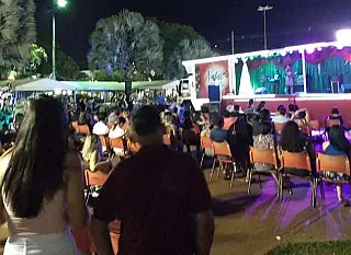 Agenda cultural da semana no programa 'Natal para Todos' da praça