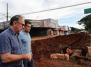 Abertura de galerias resolve problemas de alagamento
