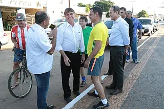 Coronel David e Bolsonaro recebem carinho da população e apoio às eleições de 2018
