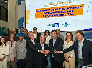 Estado firma convênio de capacitação com o Sebrae