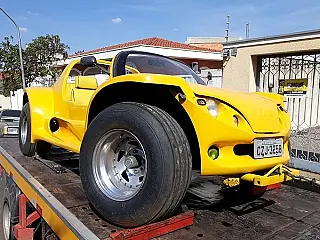 Buggy furtado do cantor falecido José Rico é encontrado em operação contra desmanches ilegais de veí