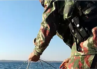 PMA retira 5,7 quilômetros de redes de pesca de rios do estado