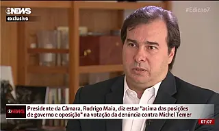Maia se coloca como opção para a Presidência em 'duas ou três eleições'