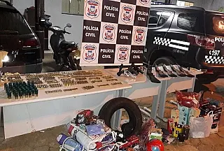 Homem preso com 1.500 munições do Paraguai em Mato Grosso
