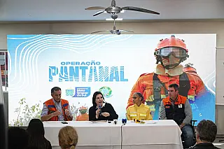 Parceria entre União e governo de MS garante resposta rápida e recursos contra queimadas