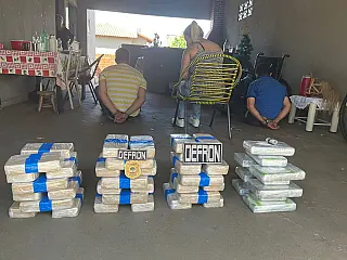 Loja de fachada tinha R$ 1 milhão em cocaína
