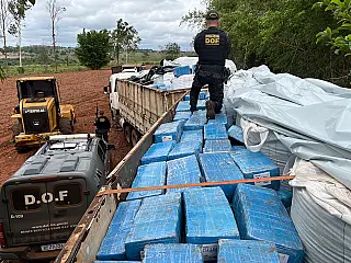 DOF apreende oito toneladas de maconha em Itaquiraí