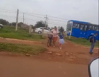 Internauta expõe riscos da travessia da MS-156