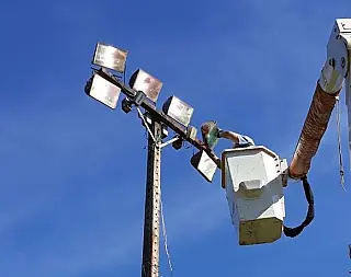 Semsur intensifica troca de lâmpadas e reparos na rede de iluminação
