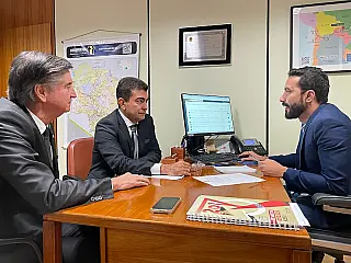 Marçal busca recursos para escolas e Ceims em Dourados