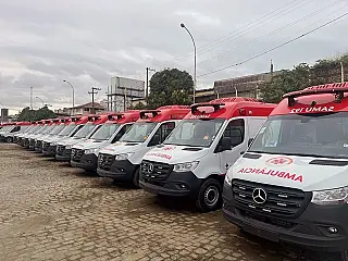 Geraldo anuncia mais 14 ambulâncias do Samu
