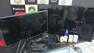 Responsável por vários furtos é preso pela Polícia Civil
