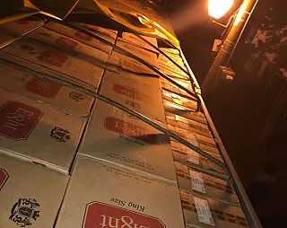 Carga de cigarros avaliada em mais de R$ 2 milhões é apreendida na BR 163