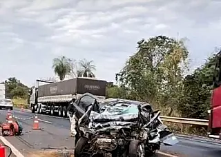 Quatro jovens de Rio Brilhante morrem em acidente próximo à Douradina