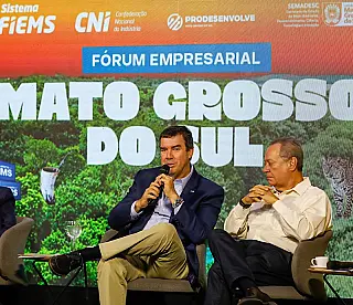 MS mostra cenário de sucesso em fórum empresarial