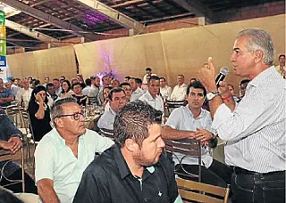Reeleição: Reinaldo Azambuja diz que não 'fugirá à luta' em 2018