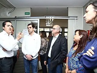 Secretário de Saúde do Estado visita unidades em Dourados
