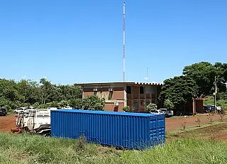 Imam tem container sustentável para guarda de equipamentos