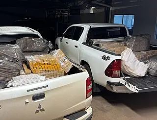 PF apreende 1 ton de maconha em casa abandonada