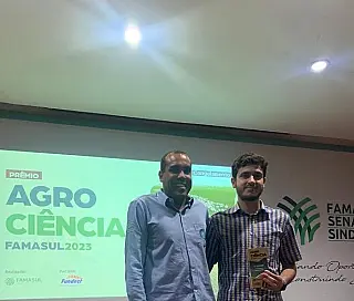 Estudante de Agronomia da UFGD é premiado