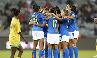 Seleção feminina vence primeiro amistoso contra África do Sul